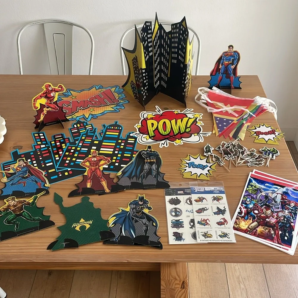 Super hero avenger marvel party bundle - Picture 1 of 15